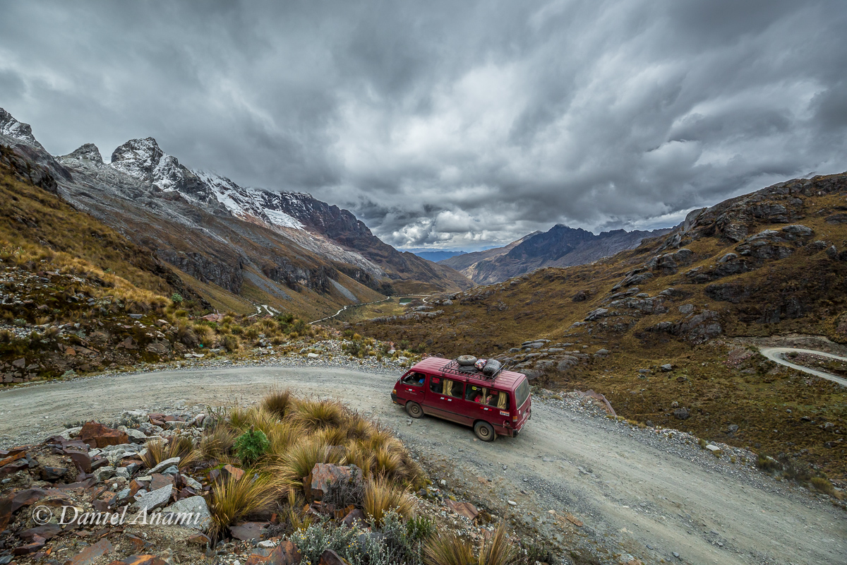Scooby-Doo cadê você? Cordillera Blanca / Carretera do Portachuelo de Llanganuco - 07/07/17. Foto Daniel Anami.
