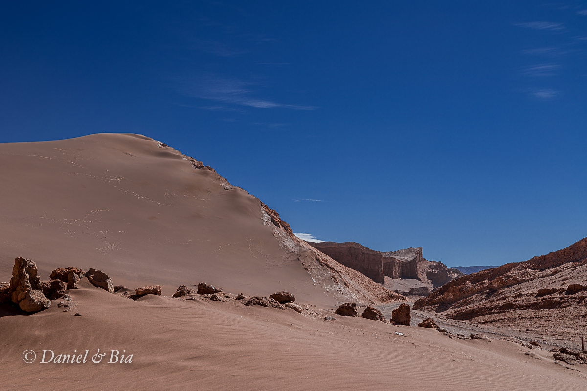 Valle de la Luna, San Pedro do Atacama, Chile, 16/08/2026. Foto Daniel e Bia.