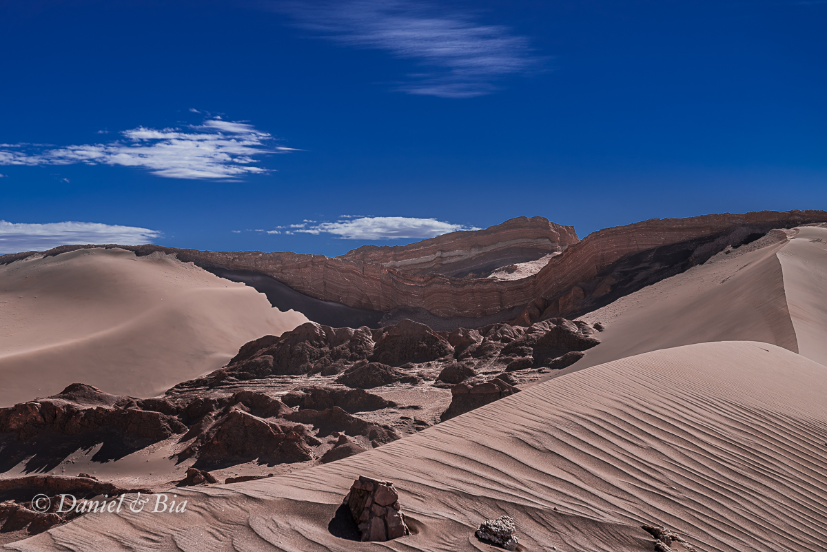 Valle de la Luna, San Pedro do Atacama, Chile, 16/08/2026. Foto Daniel e Bia.