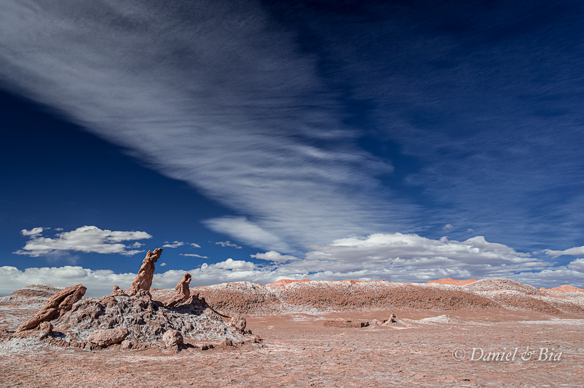 Valle de la Luna, San Pedro do Atacama, Chile, 16/08/2026. Foto Daniel e Bia.