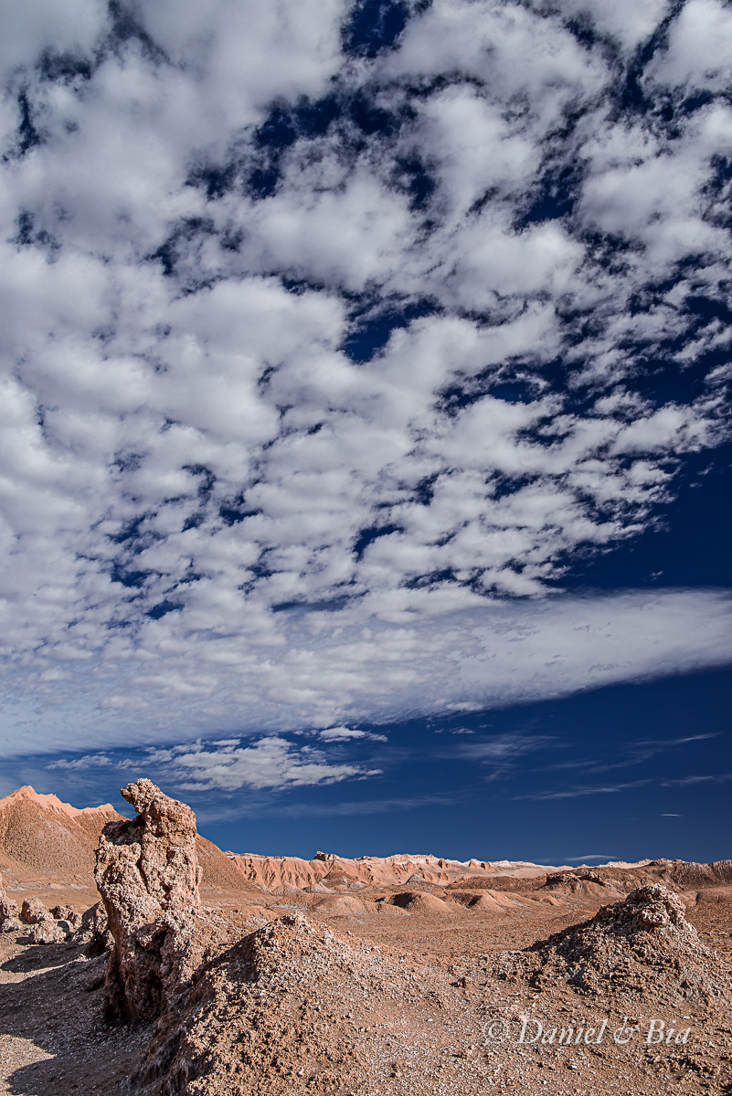 Valle de la Luna, San Pedro do Atacama, Chile, 16/08/2026. Foto Daniel e Bia.