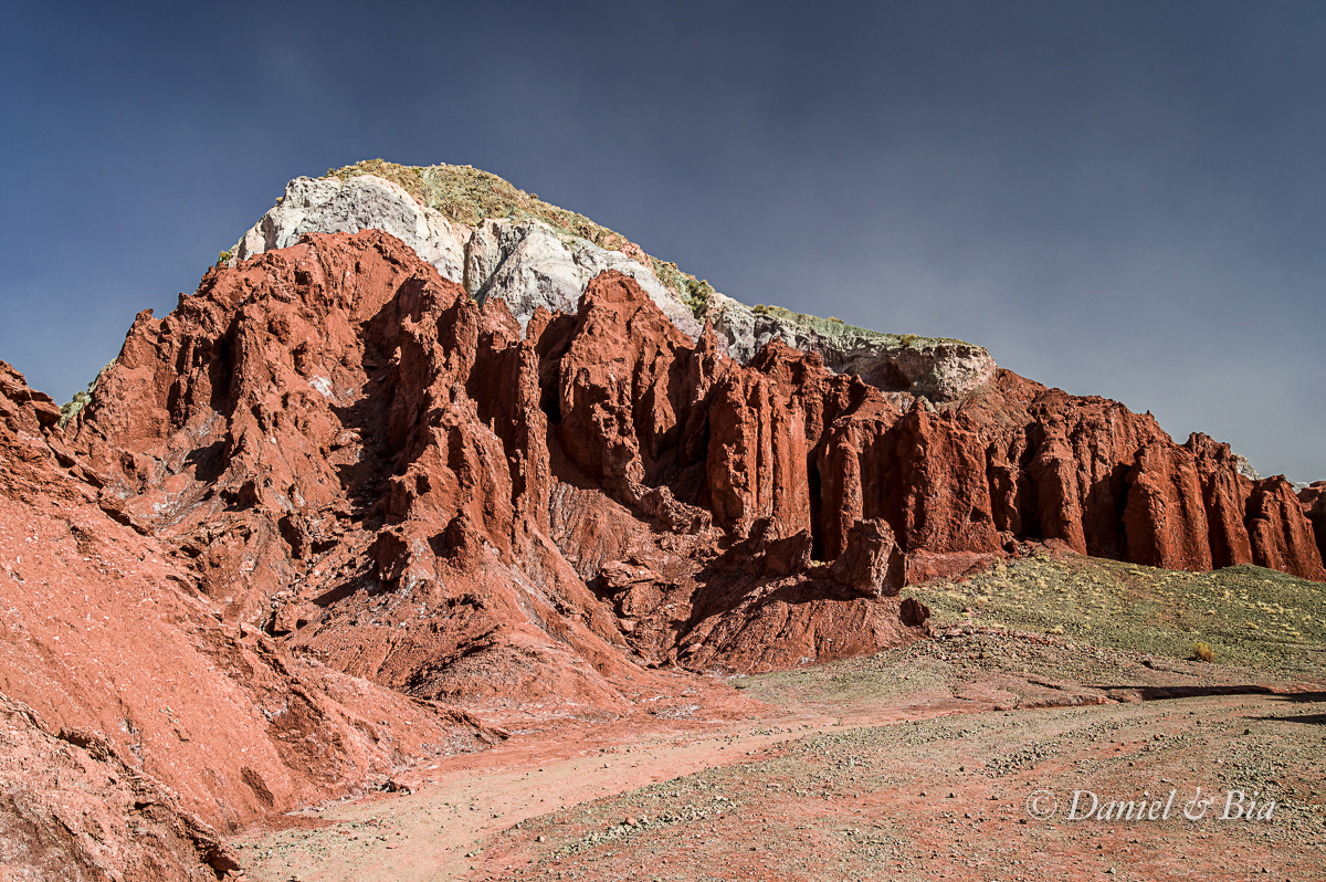 Valle del Arcoiris, San Pedro do Atacama, Chile, 18/08/2026. Foto Daniel e Bia.