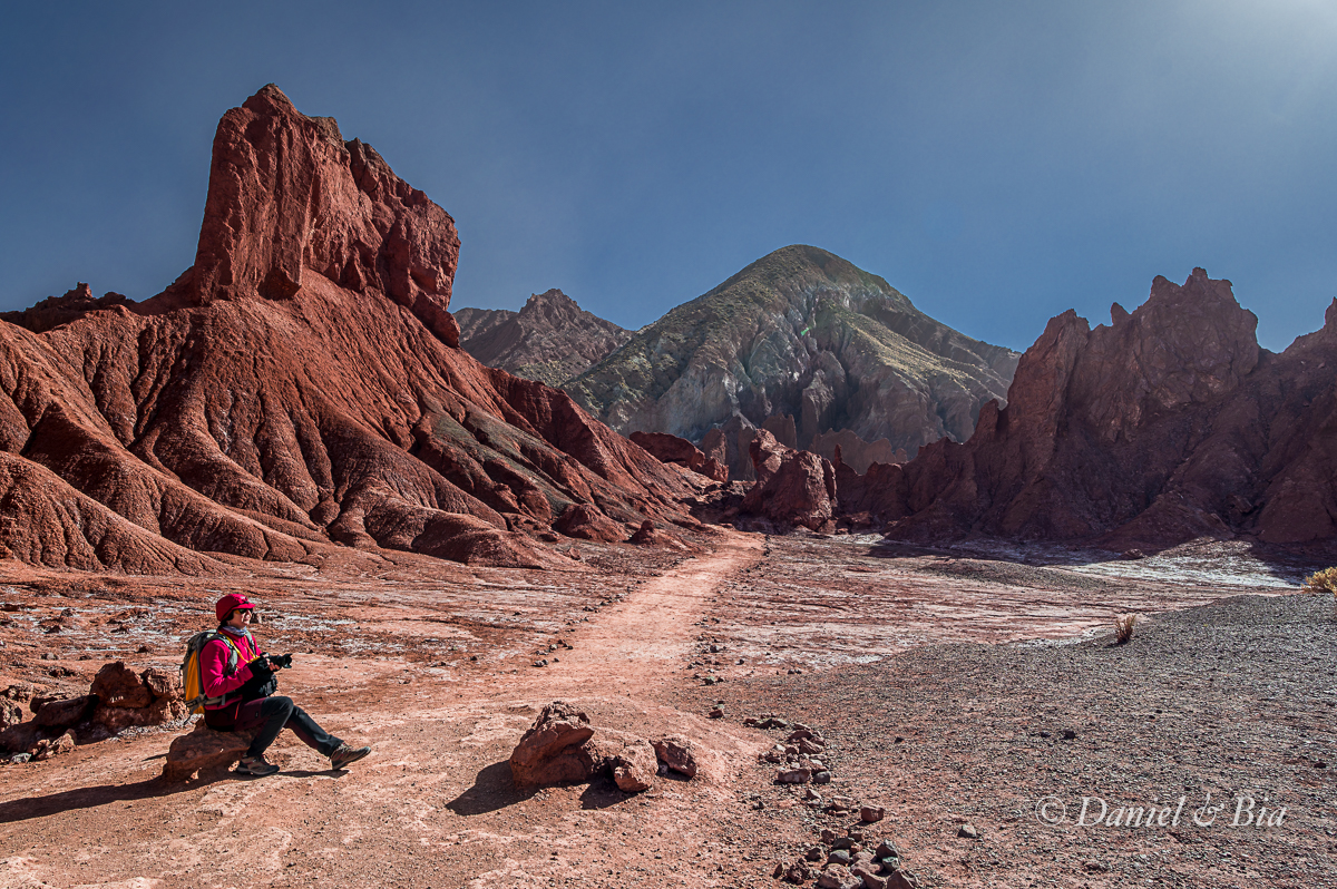 Valle del Arcoiris, San Pedro do Atacama, Chile, 18/08/2026. Foto Daniel e Bia.