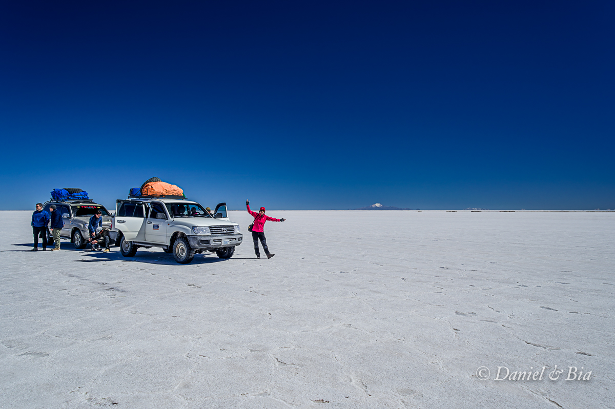 Salar do Uyuni, Bolívia, 21/08/2026. Foto Daniel e Bia.