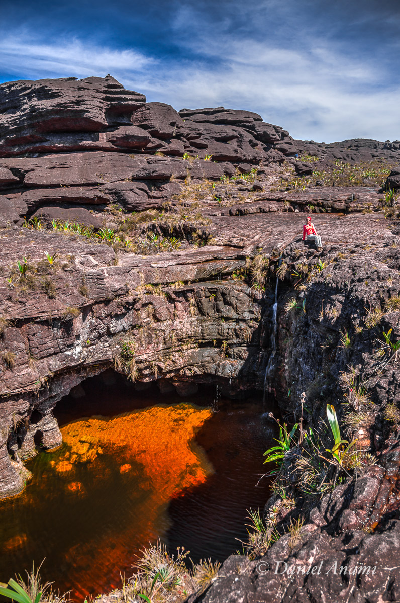 Divando na beira do lago... 'El foso' 18/03/2016. Foto Daniel Anami.