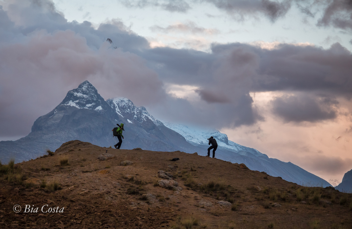 Pose involuntária. Cordillera Negra / Laguna Wilcacocha - 02/07/17. Foto Bia Costa.