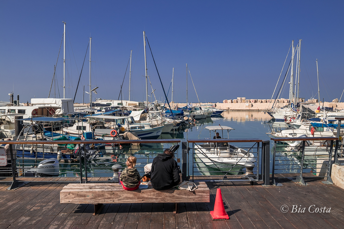 Porto de Jaffa, Tel Aviv, Israel, 20/02/2023. Foto Bia Costa.